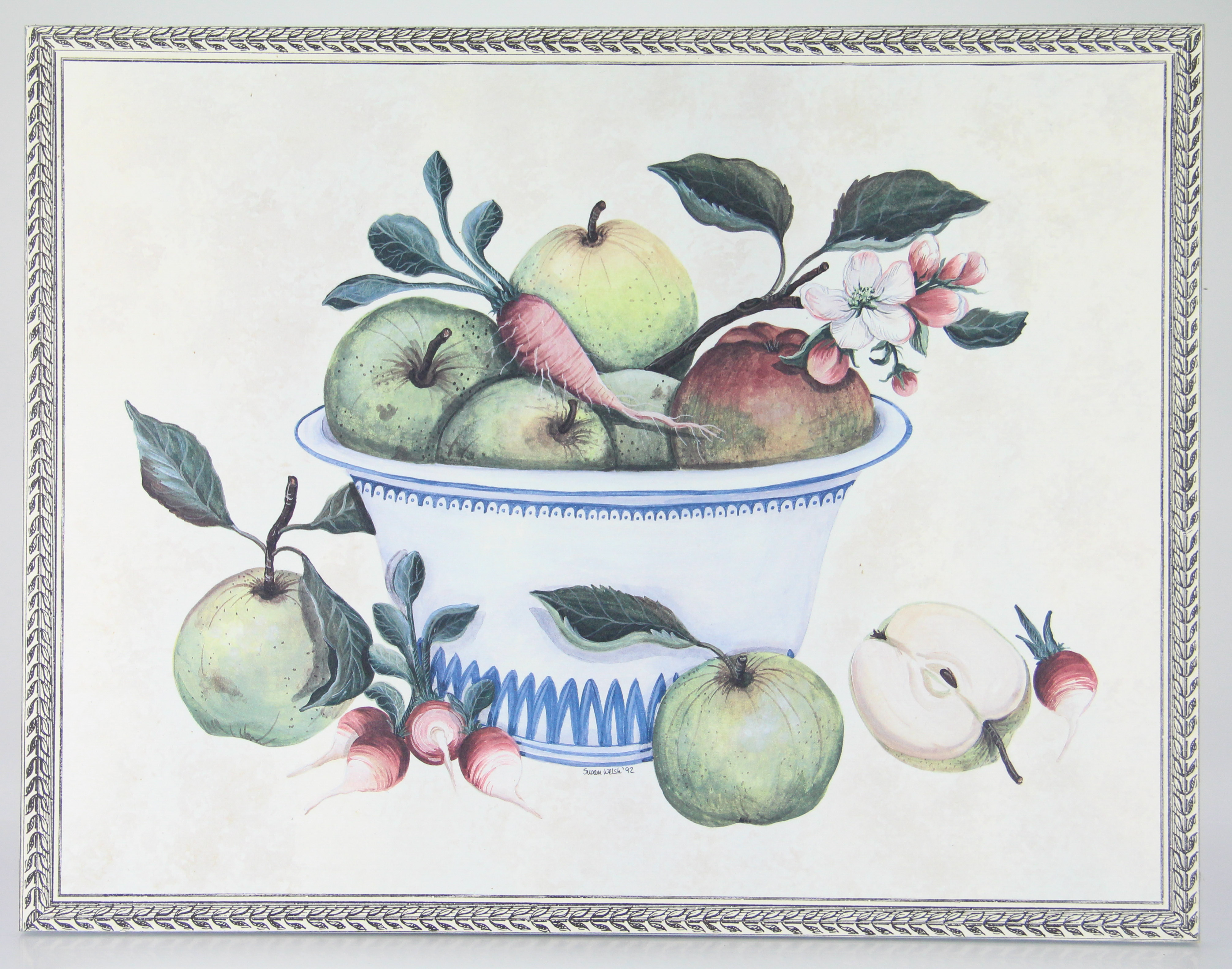 Susan Welch Offset Lithographs on Wood