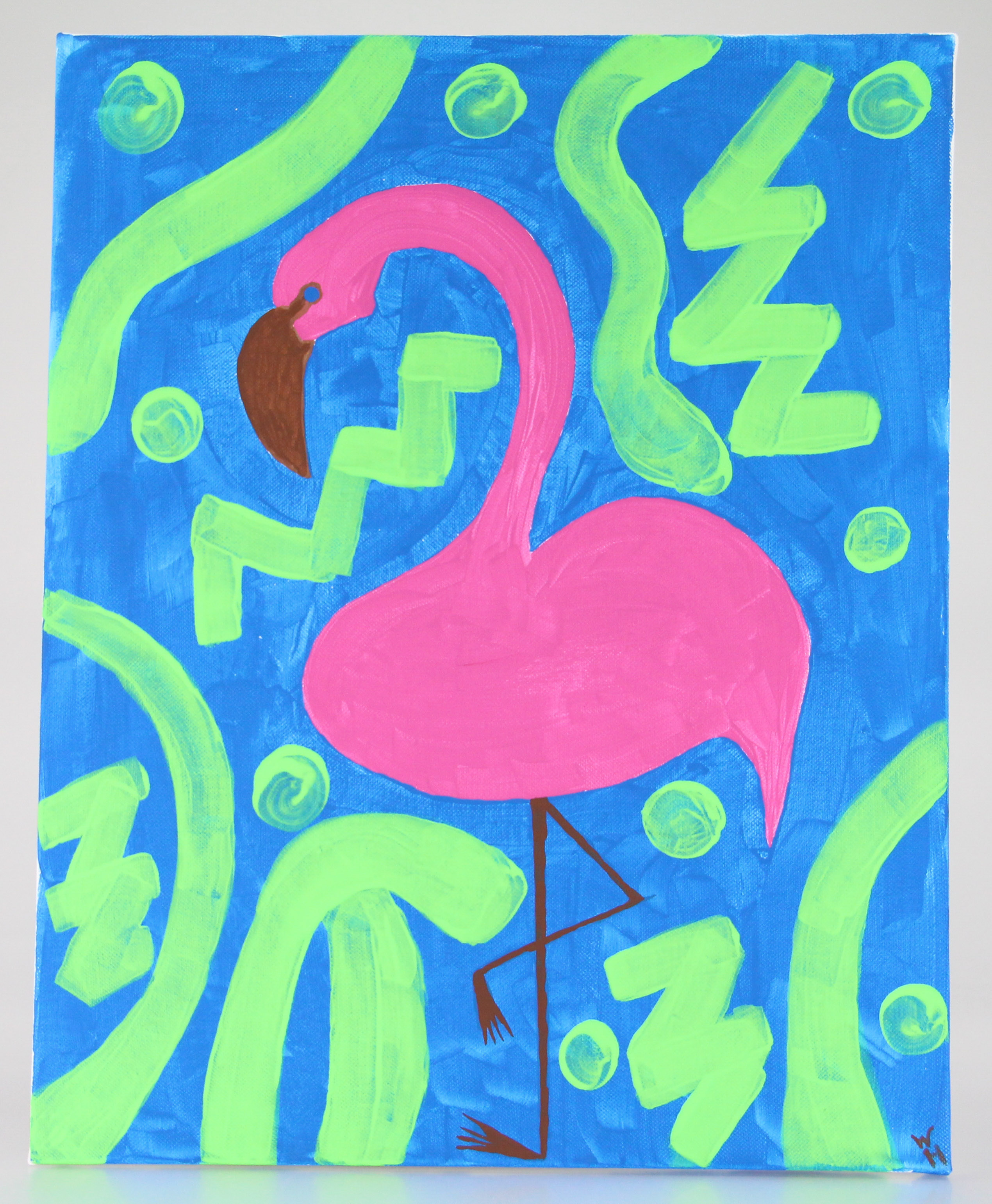 Tropical Scenes Original Acrylic on Canvas Artwork