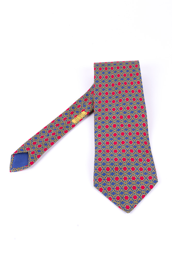 Hermes Silk Necktie