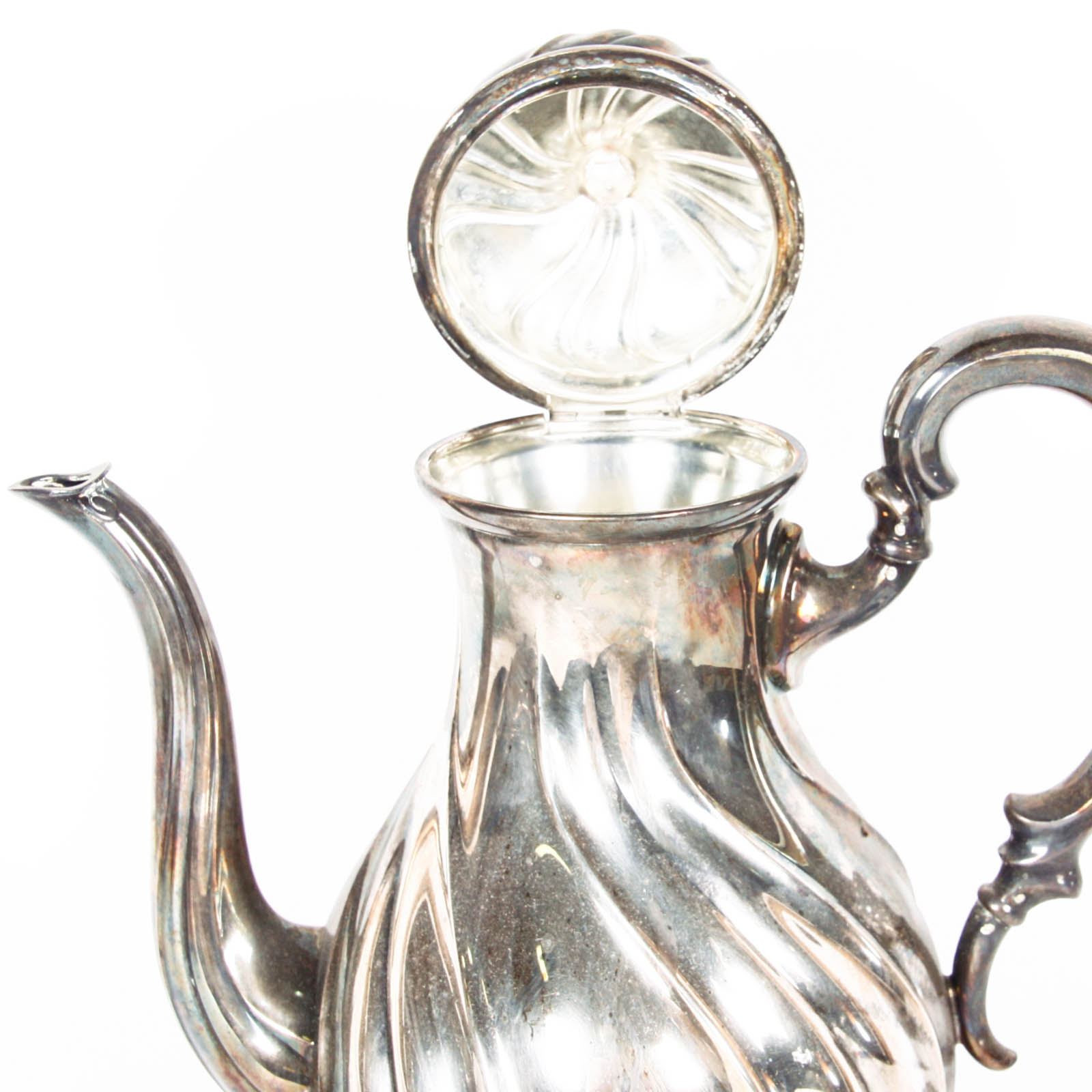 Floreat Alpaca Imitation Silverplate Tea Service Set