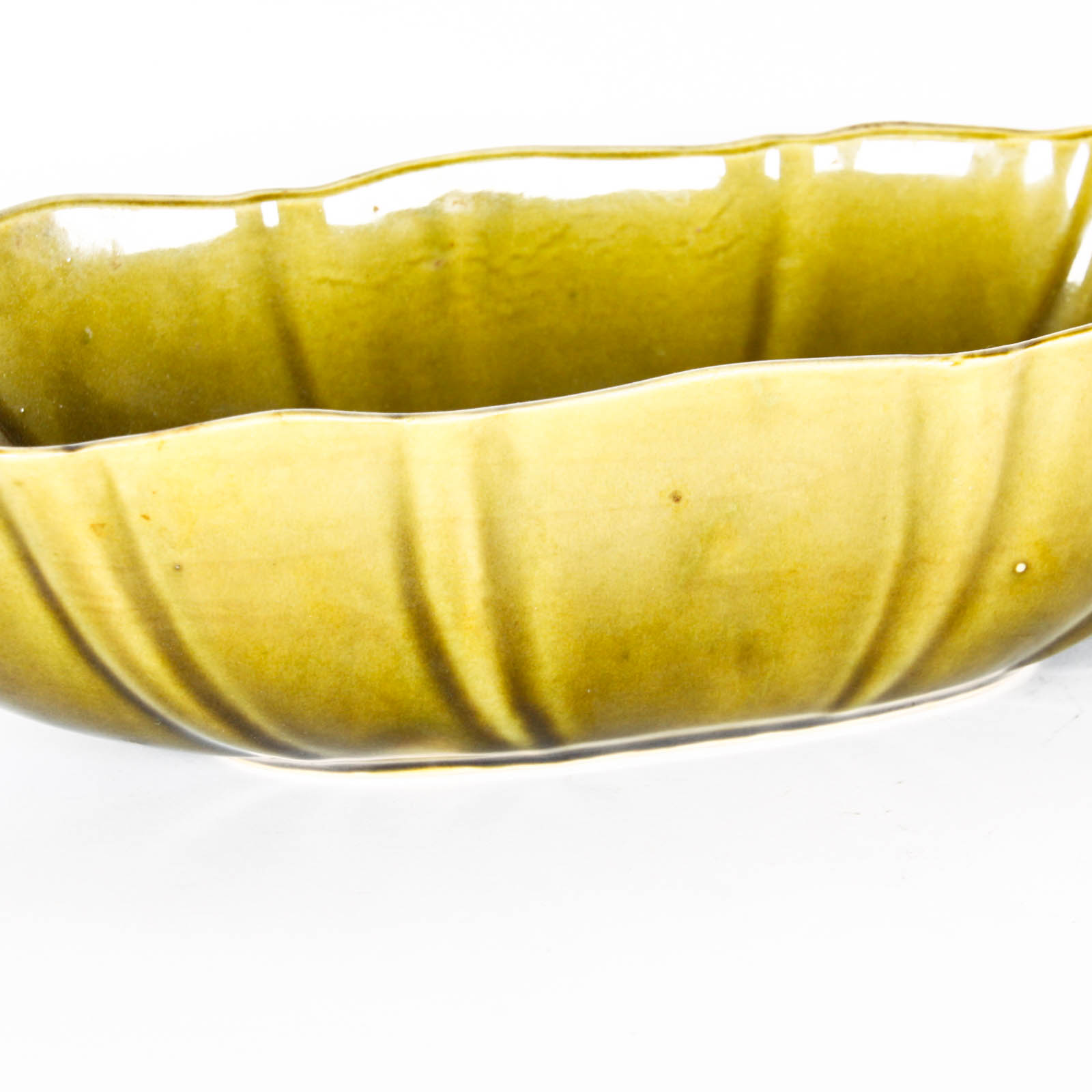 Two Vintage Brush and McCoy Ceramic Planters