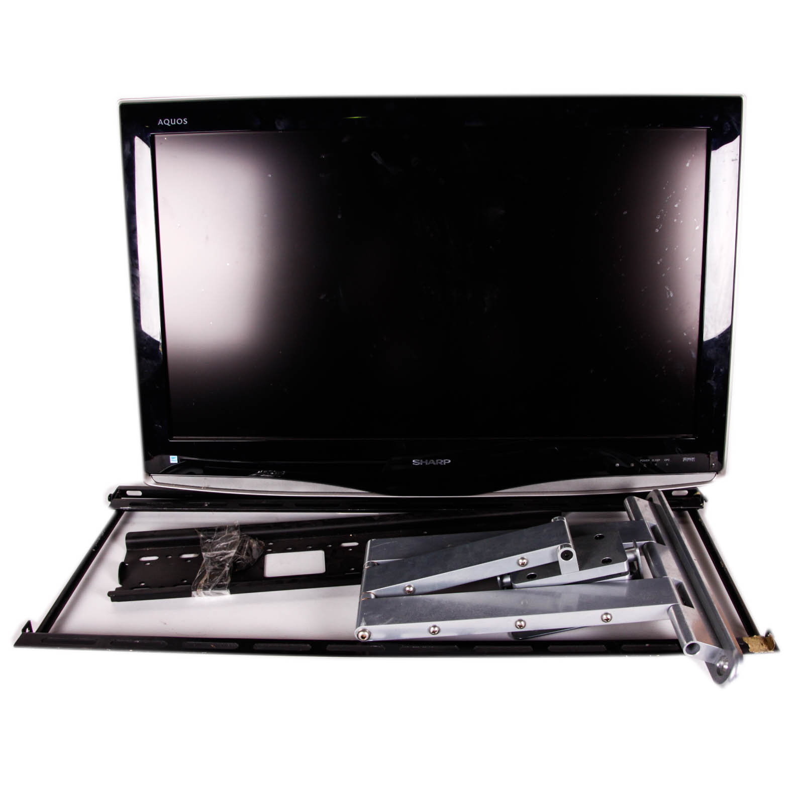 Sharp Television and Wall Mount Stand