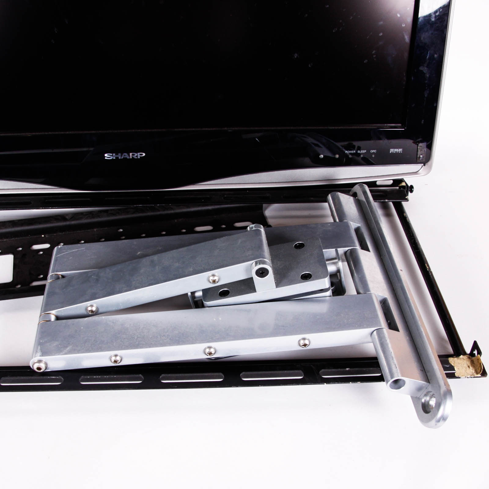 Sharp Television and Wall Mount Stand