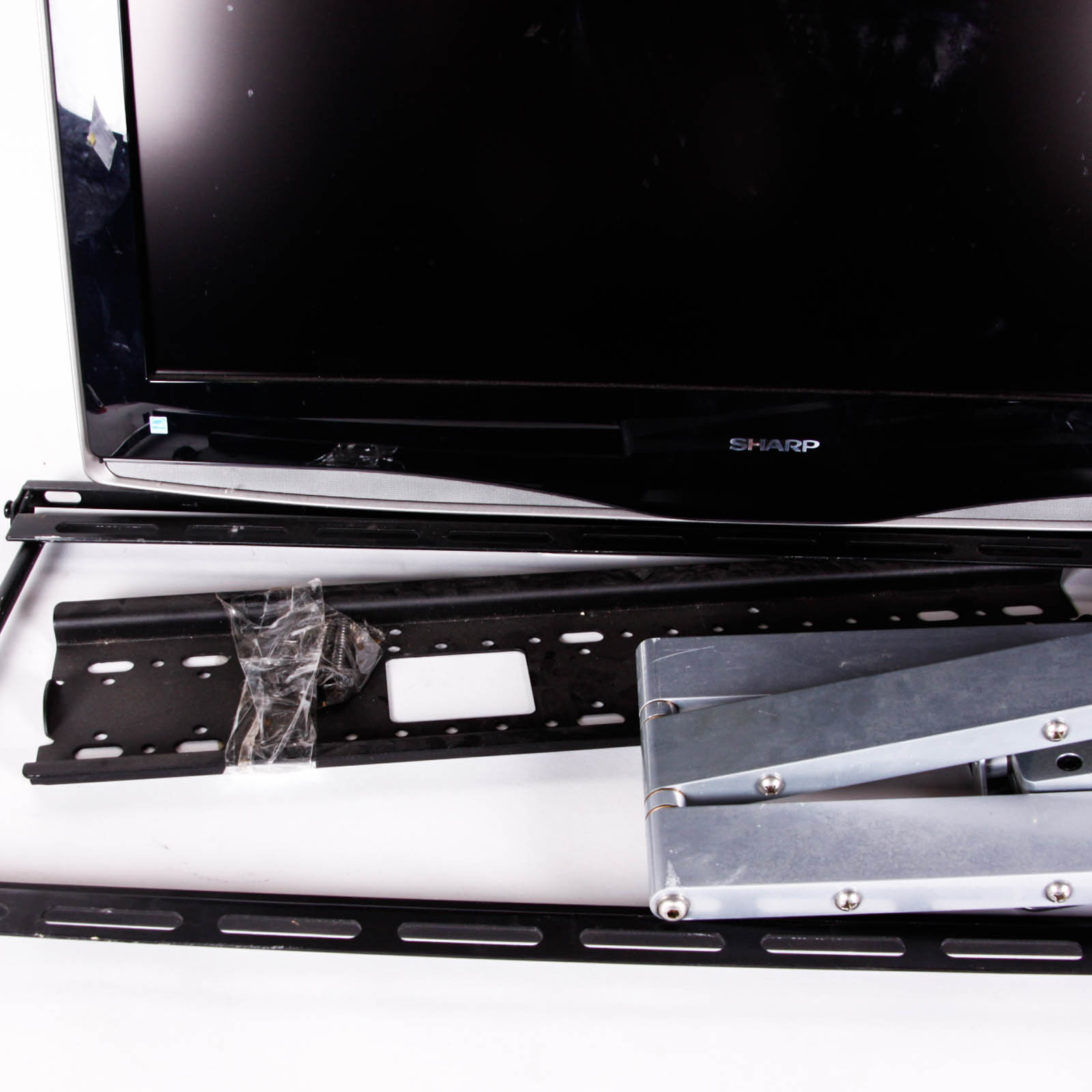 Sharp Television and Wall Mount Stand