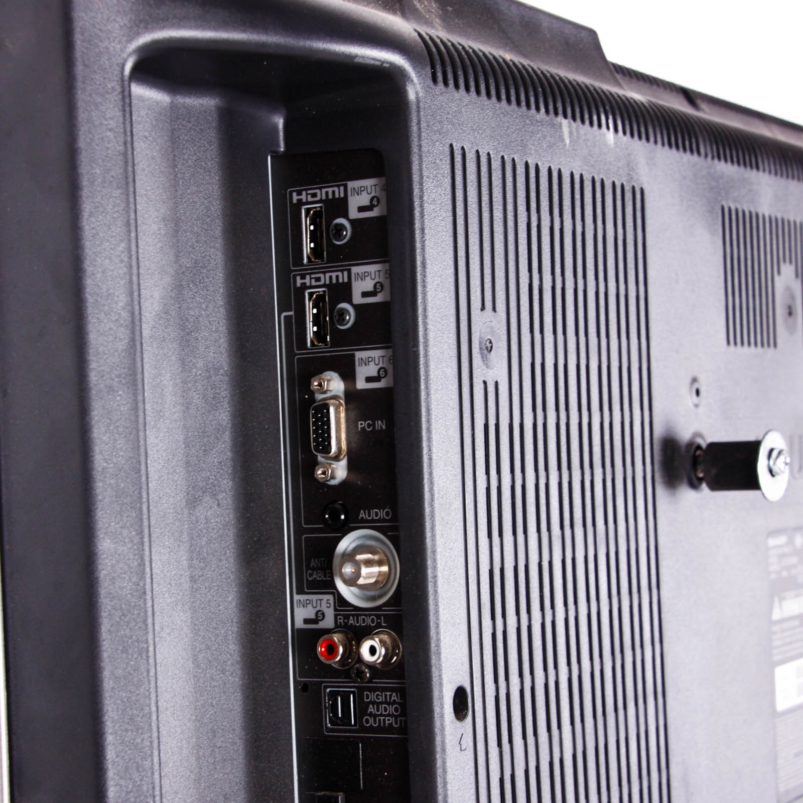 Sharp Television and Wall Mount Stand