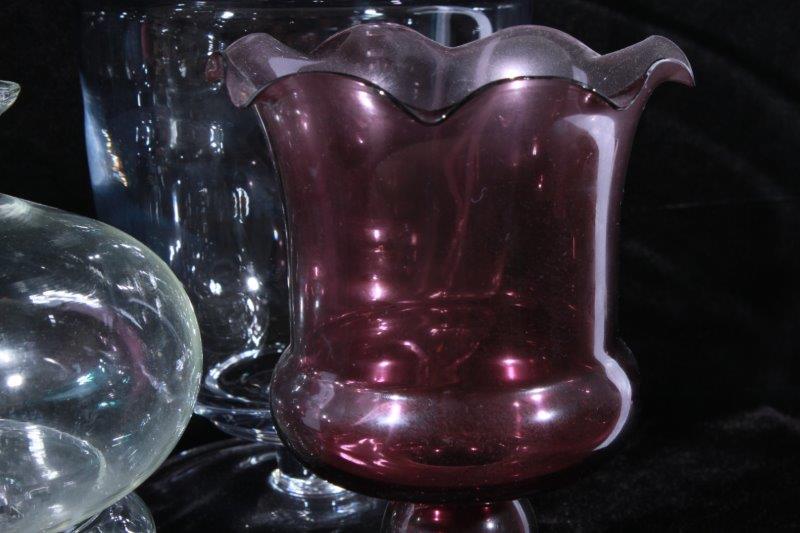 Collection of Handblown Glass Vases