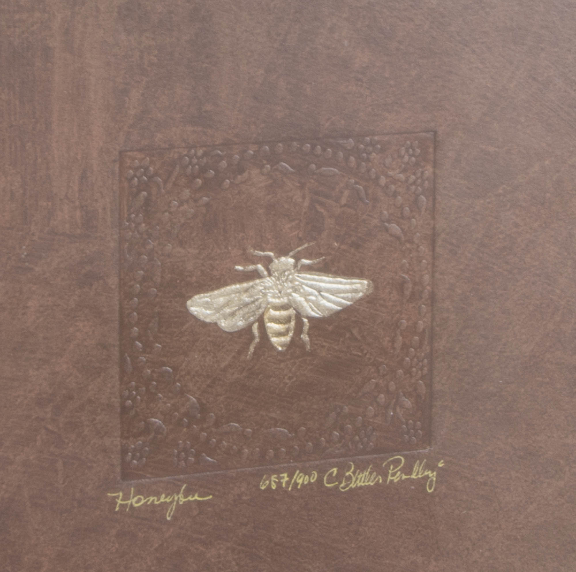 Pair of C. Butler Pendley Embossed Artwork