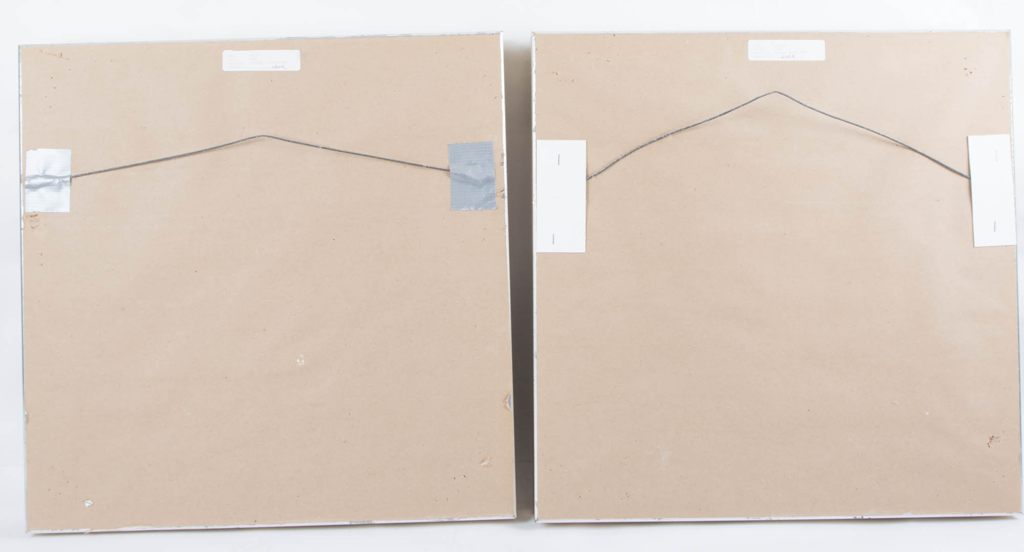 Pair of C. Butler Pendley Embossed Artwork