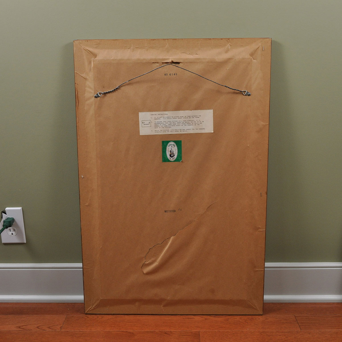 Vintage Ethan Allen Reproduction of JW Stock "Mary Jane Smith" Portrait