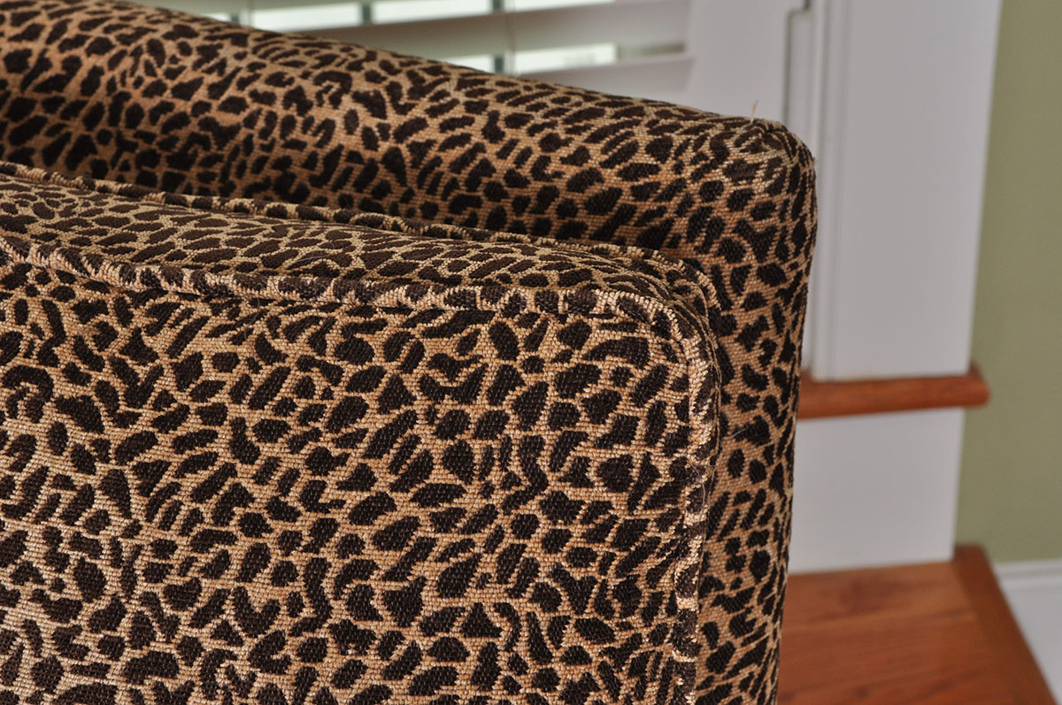 Animal Print Upholstered Easy Chair from Arhaus Furniture