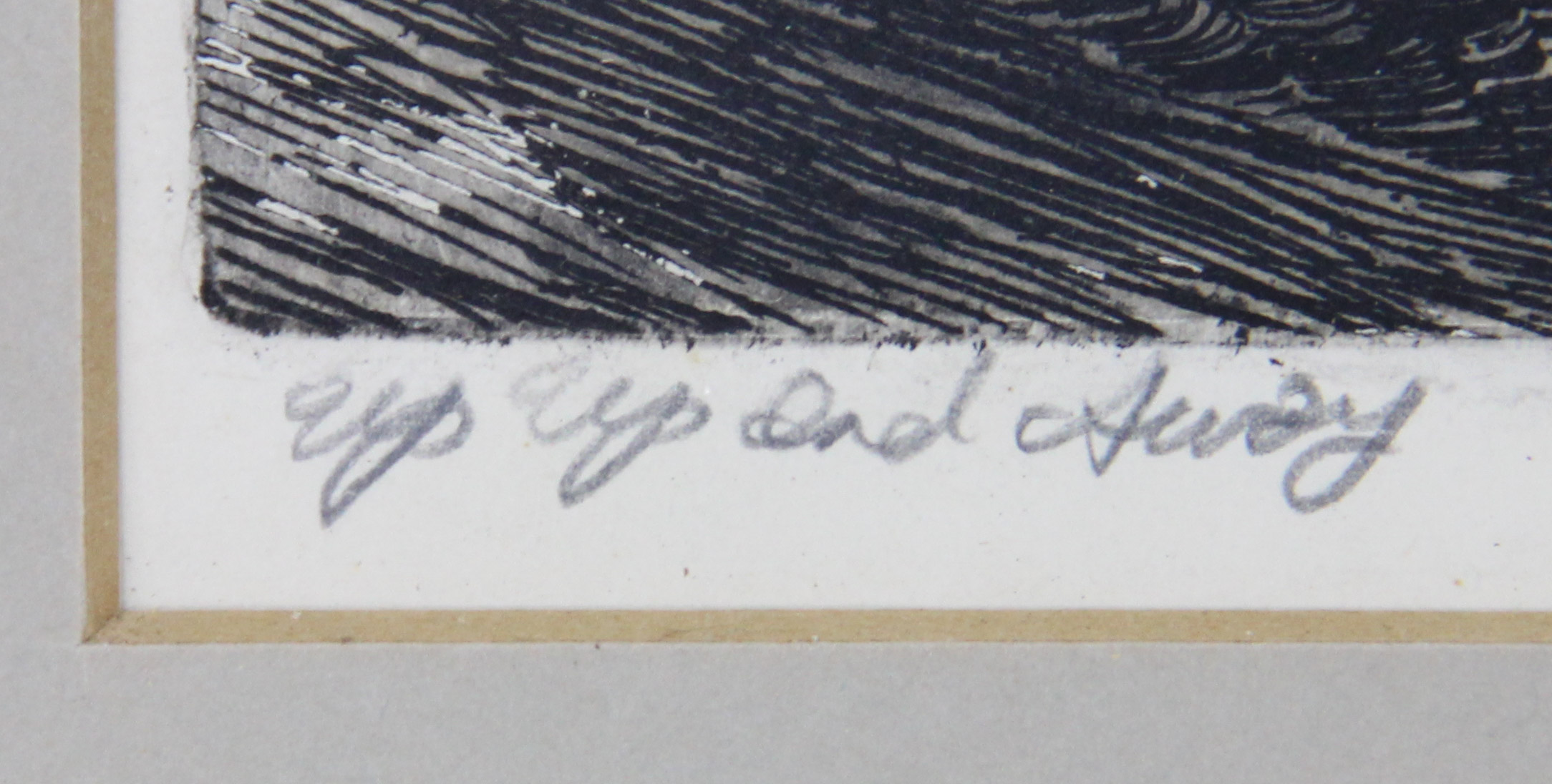 "Up Up And Away" Woodblock Print