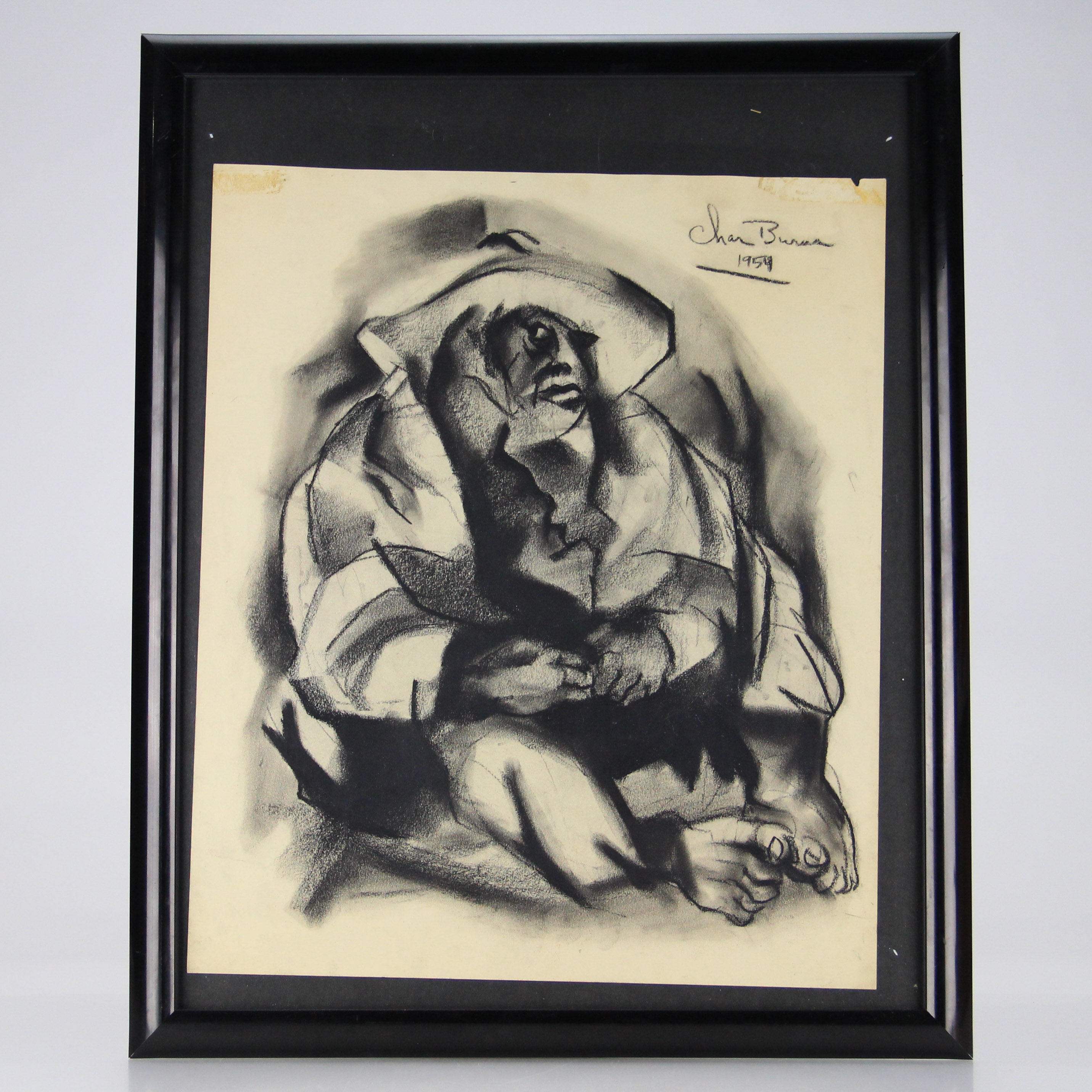 Orignial Charcoal Portrait by Charles Burns