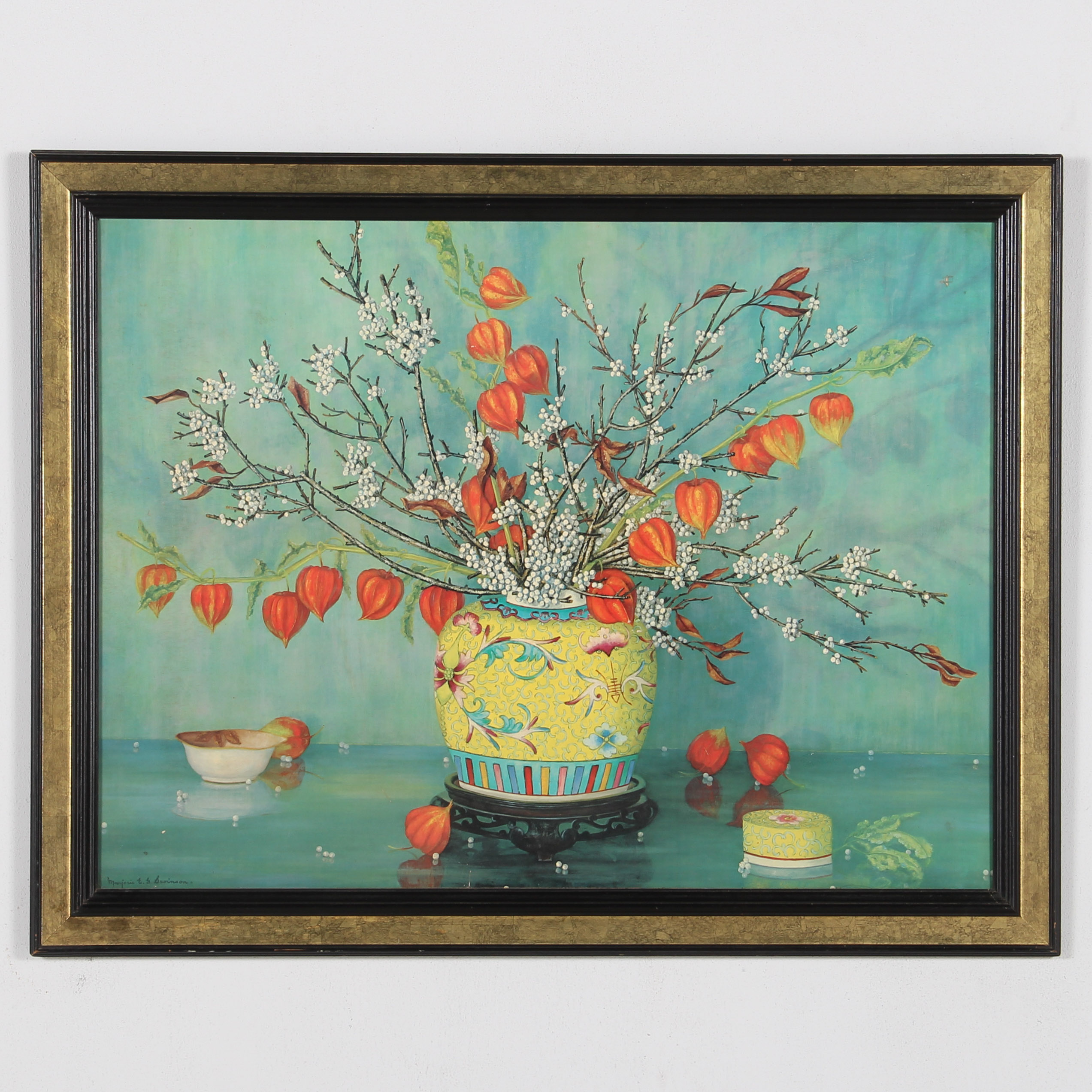 Offset Lithograph of a Still Life after Marjorie E. G. Swinson