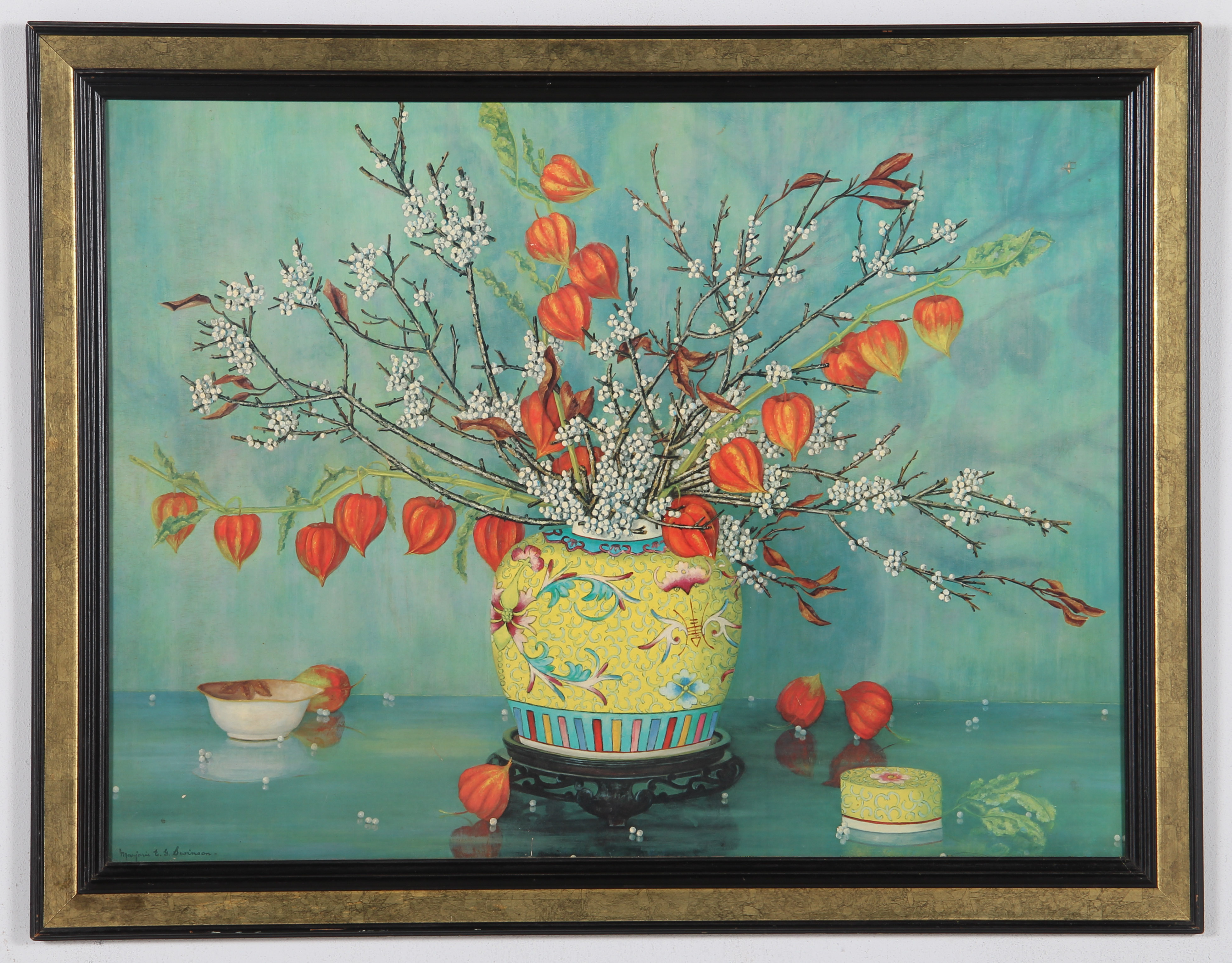 Offset Lithograph of a Still Life after Marjorie E. G. Swinson