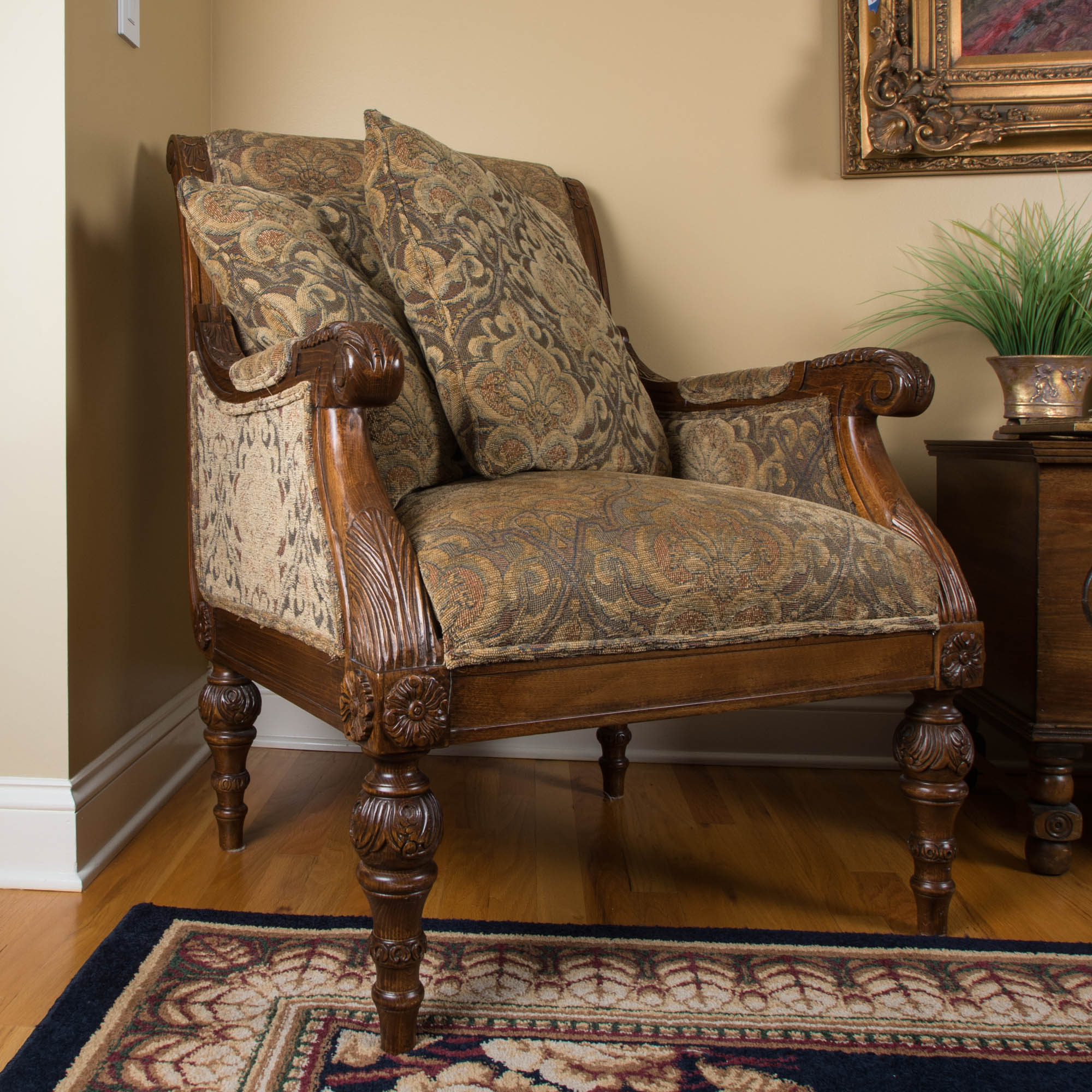 Haverty's Upholstered Arm Chair
