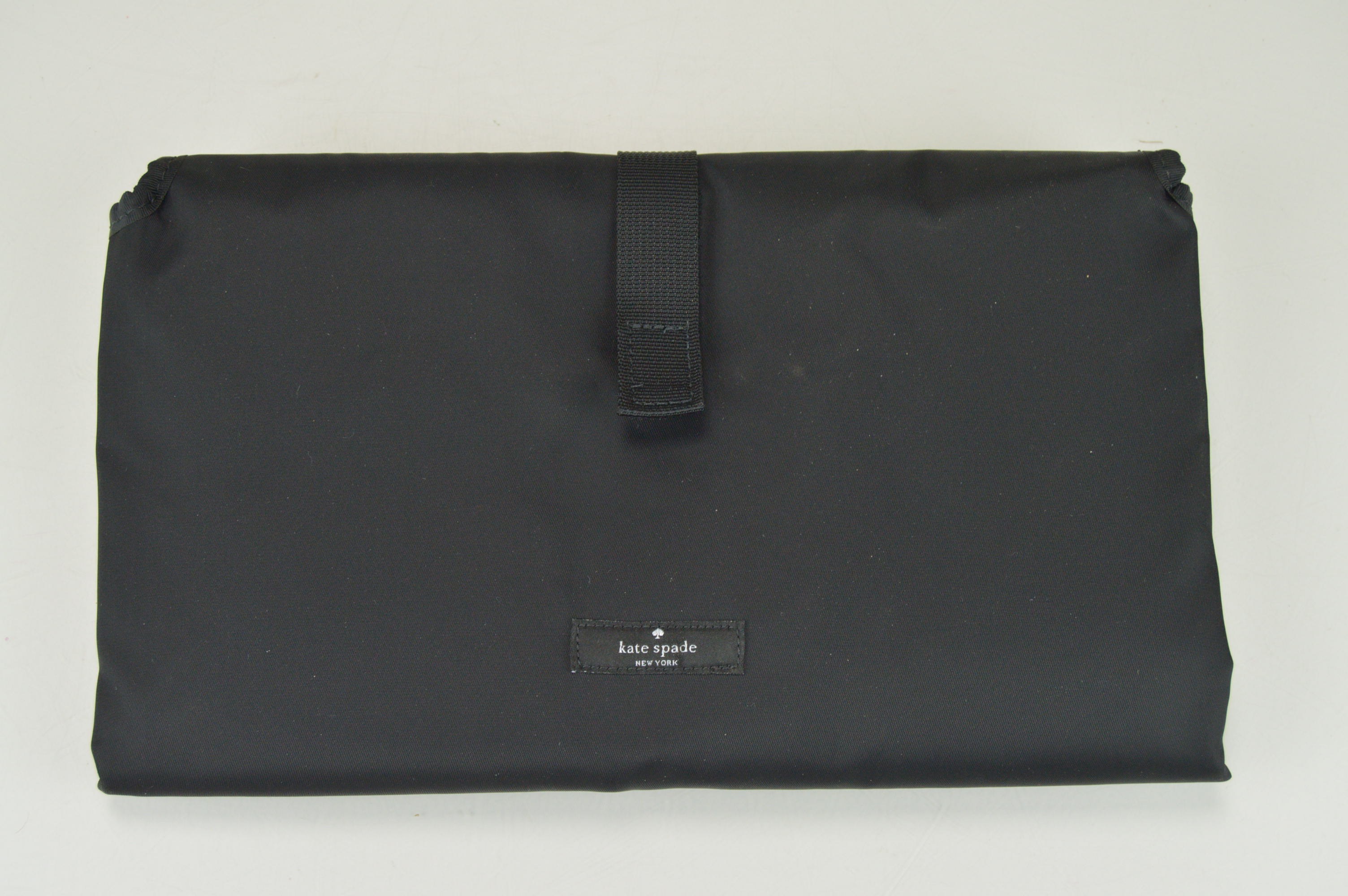 Kate Spade Black Nylon and Patent Leather Diaper Bag