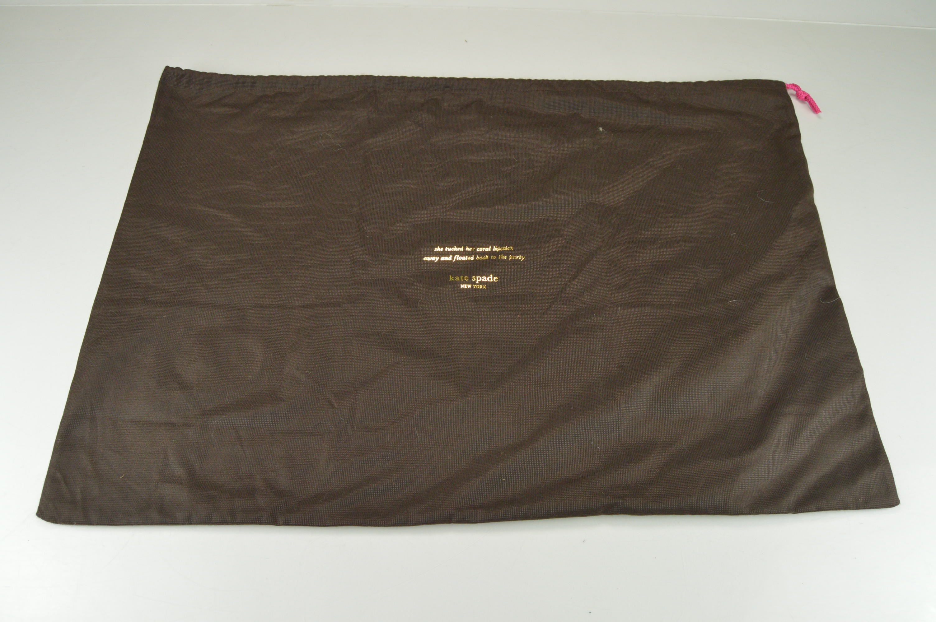 Kate Spade Black Nylon and Patent Leather Diaper Bag