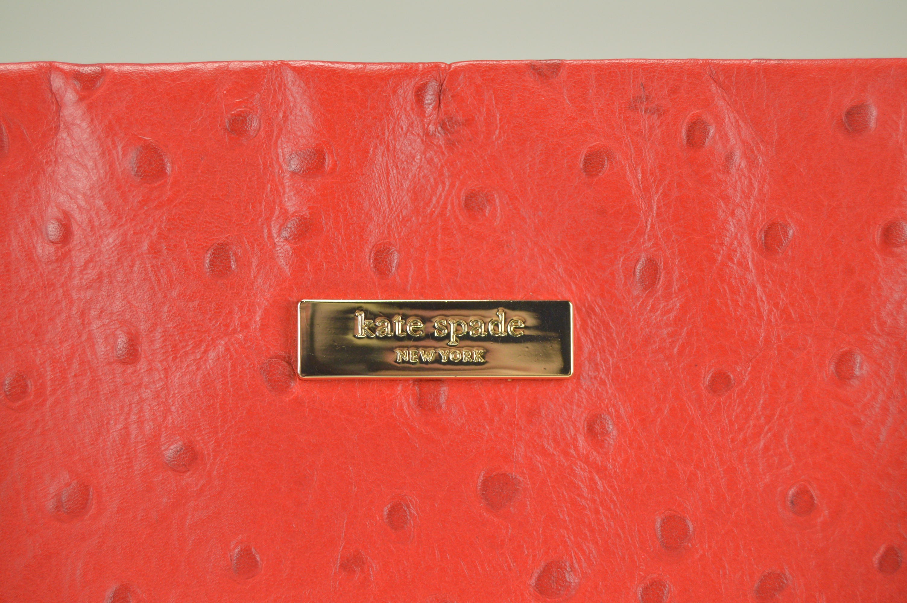 Kate Spade Red Leather Handbag