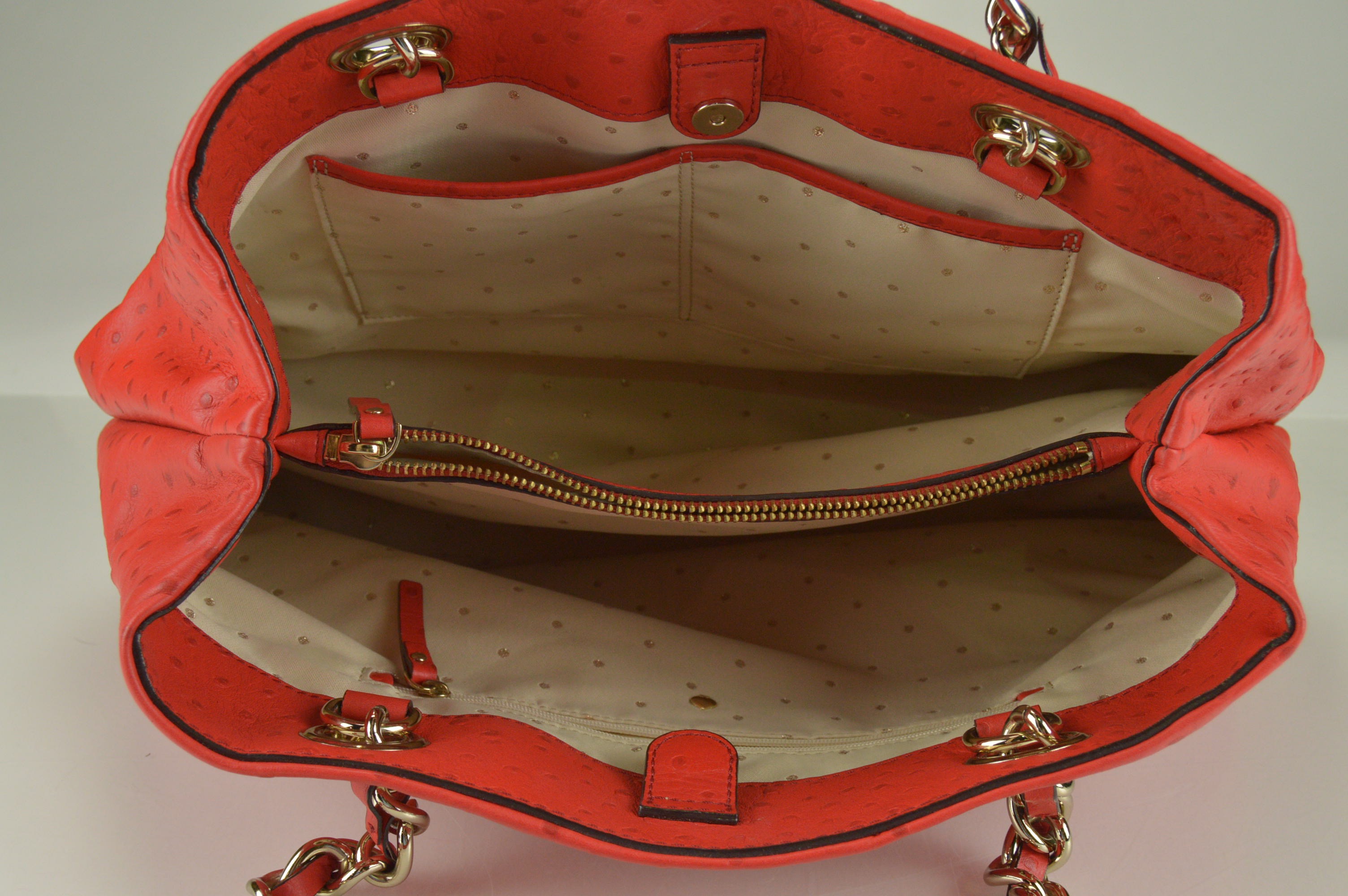 Kate Spade Red Leather Handbag
