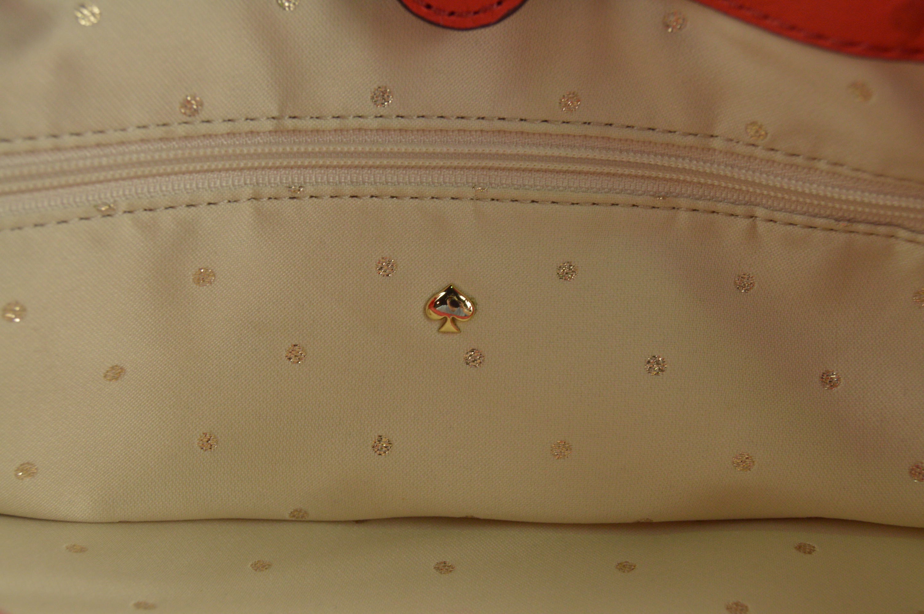 Kate Spade Red Leather Handbag