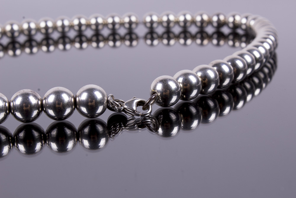 Tiffany & Co. Tiffany Beads Sterling Silver Necklace