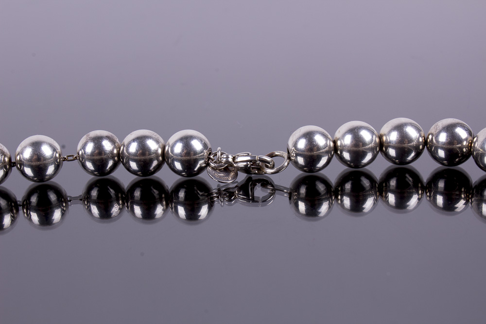 Tiffany & Co. Tiffany Beads Sterling Silver Necklace