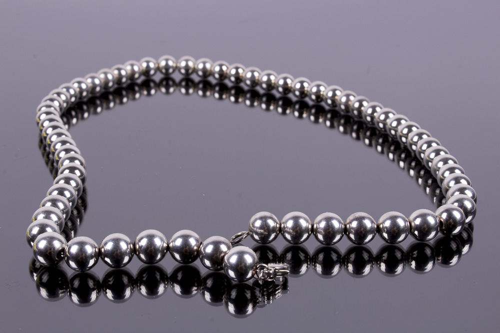 Tiffany & Co. Tiffany Beads Sterling Silver Necklace