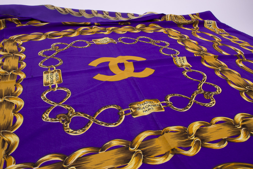 Chanel Silk Scarf