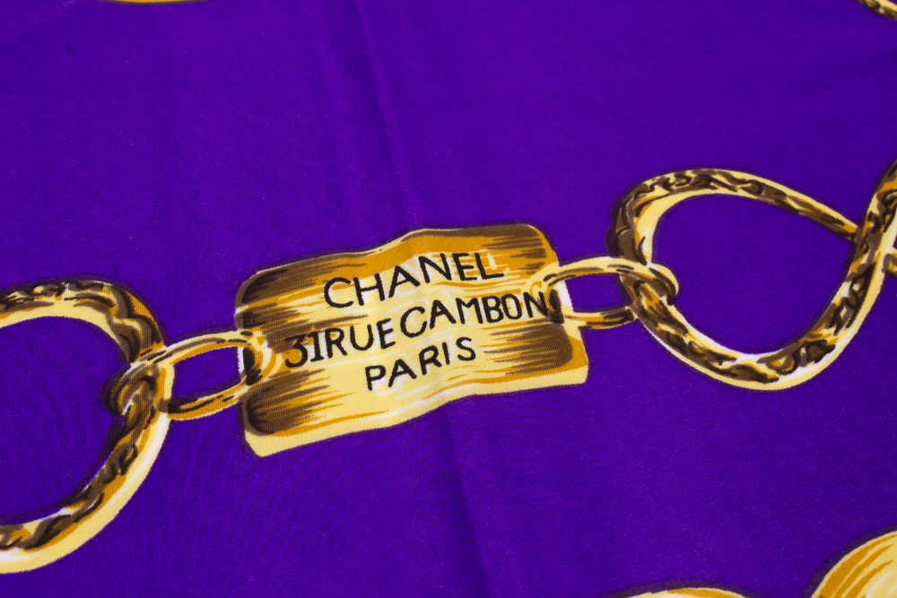 Chanel Silk Scarf
