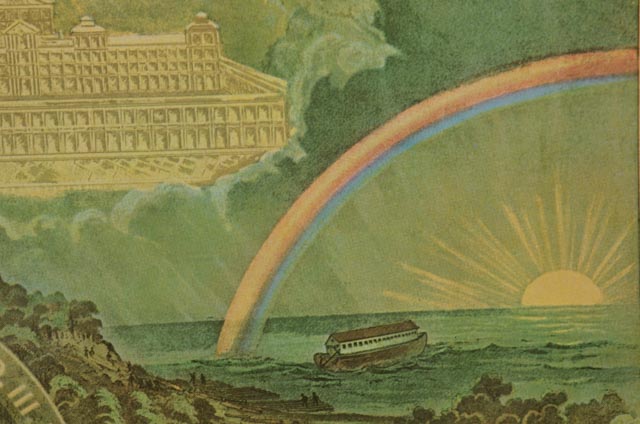 Vintage Freemason Cerificate "From Darkness to Light"