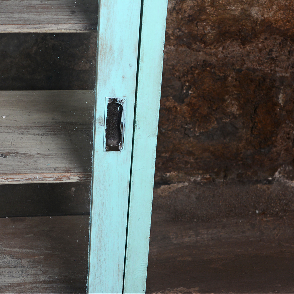 Vintage Turquoise Display Case