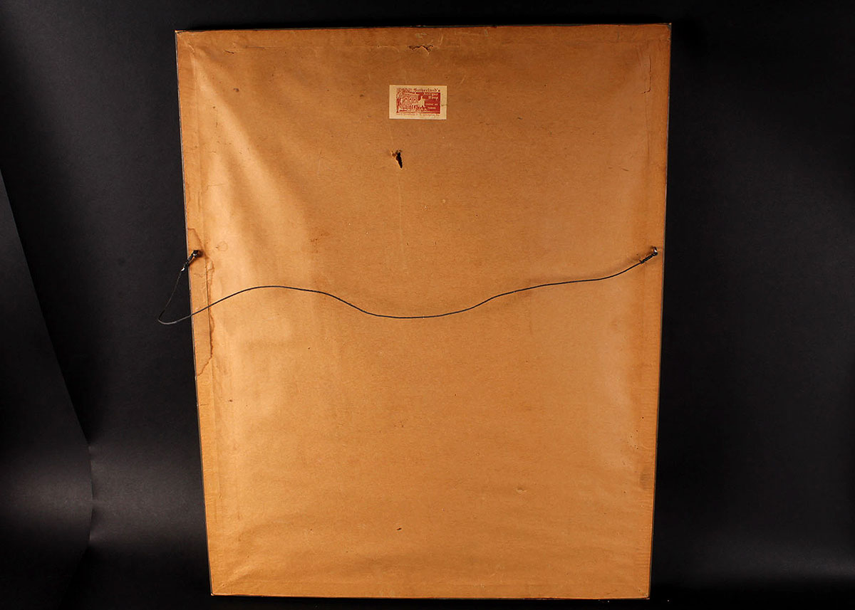 Ray Harm Signed and Framed Mockingbird Offset Lithograph