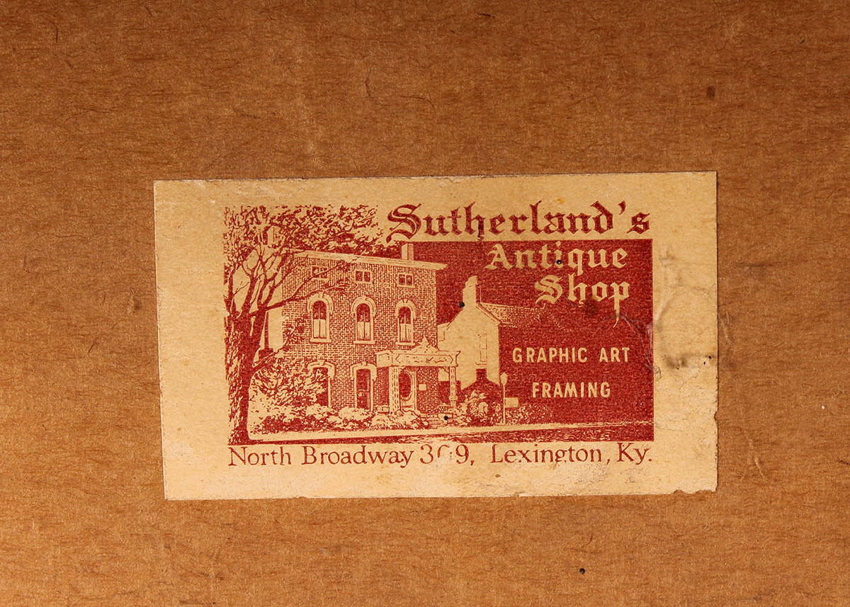 Ray Harm Signed and Framed Mockingbird Offset Lithograph