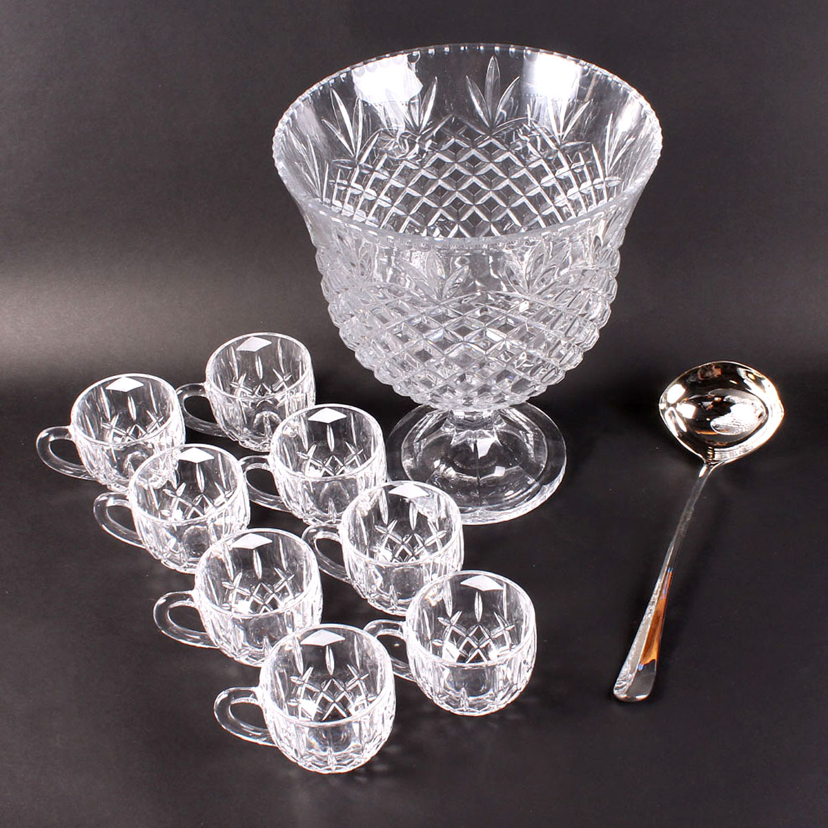 Shannon Ten-Piece Crystal Punch Set