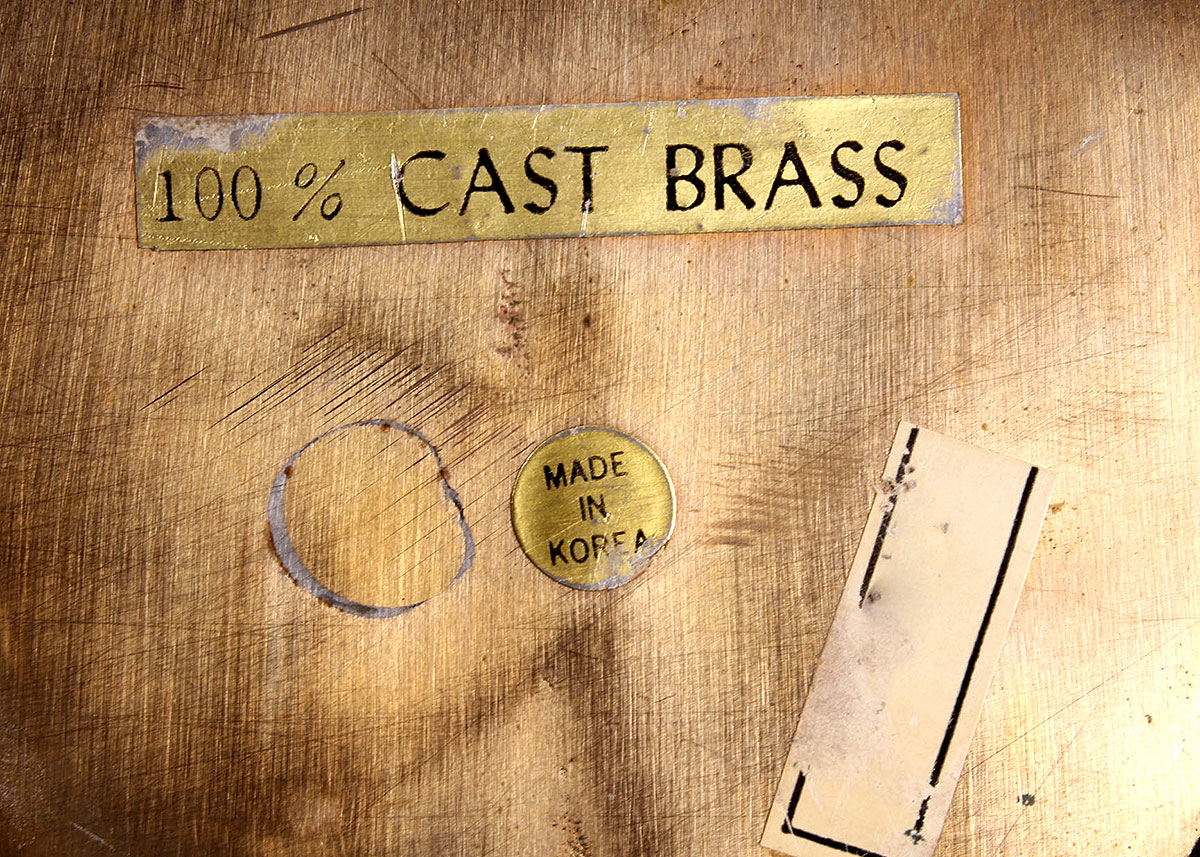 Grouping of Brass Decor