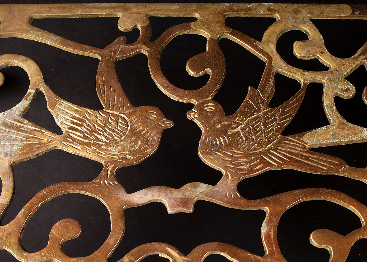 Grouping of Brass Decor