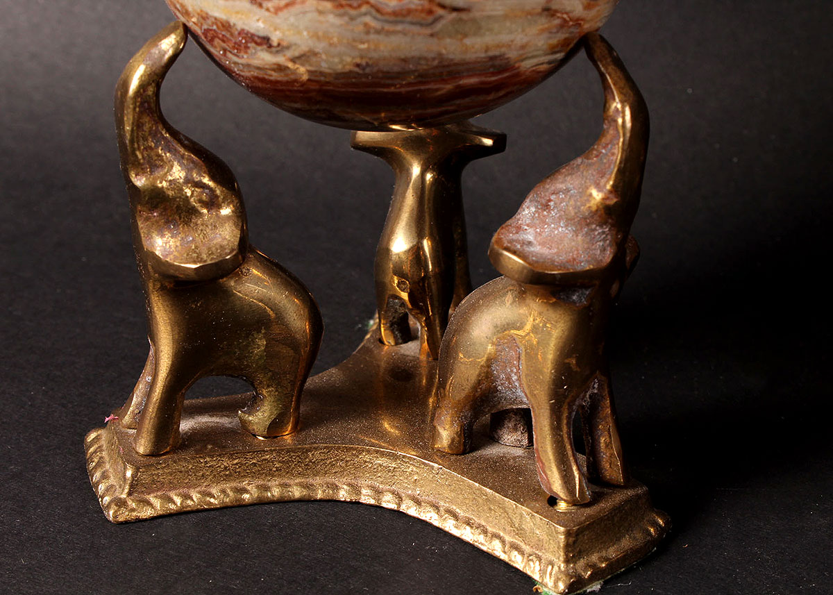 Grouping of Brass Decor