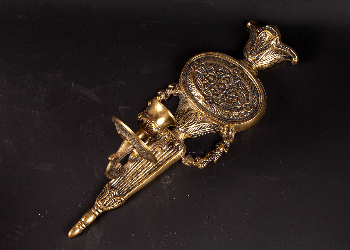 Grouping of Brass Decor