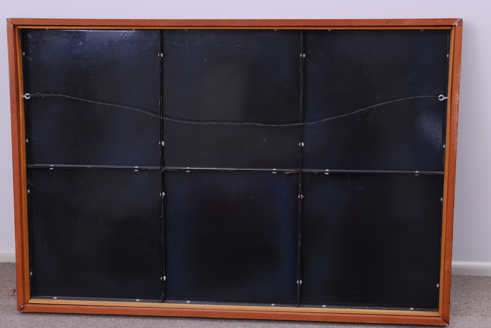 Ute Conrad Fire Enamel Steel Panel Painting