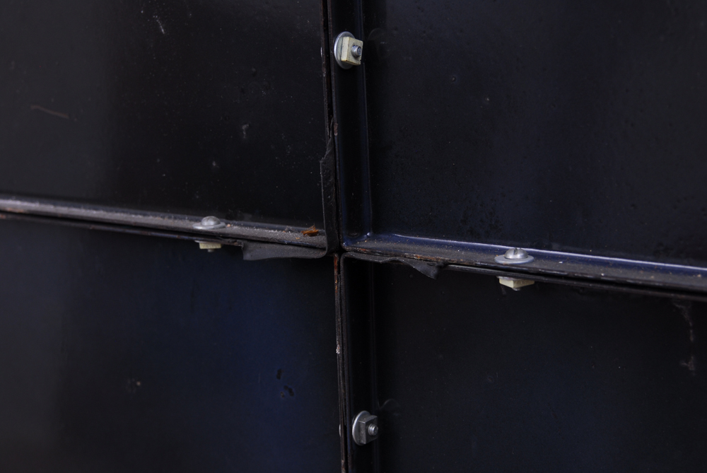 Ute Conrad Fire Enamel Steel Panel Painting