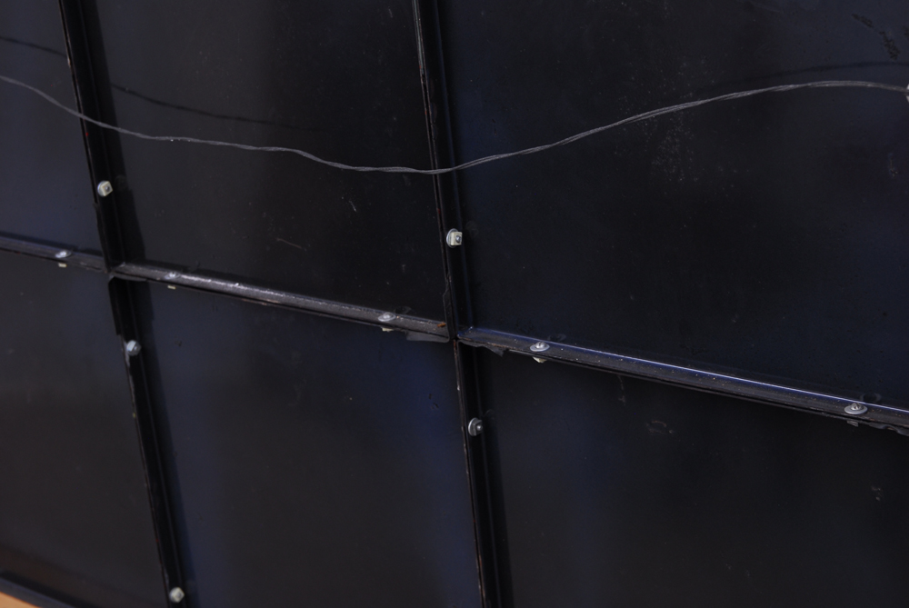 Ute Conrad Fire Enamel Steel Panel Painting