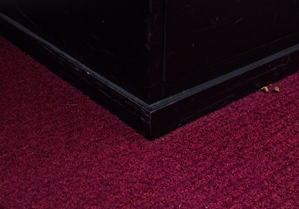 Pottery Barn Black Lacquer Desk