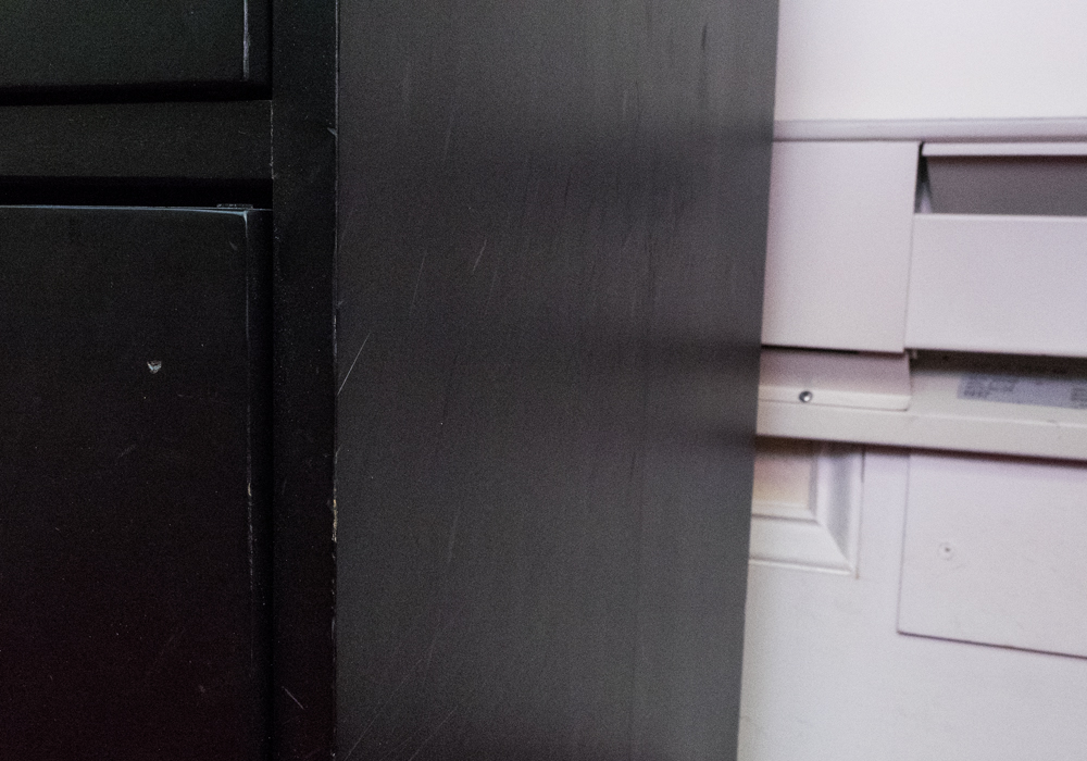 Pottery Barn Black Lacquer Desk