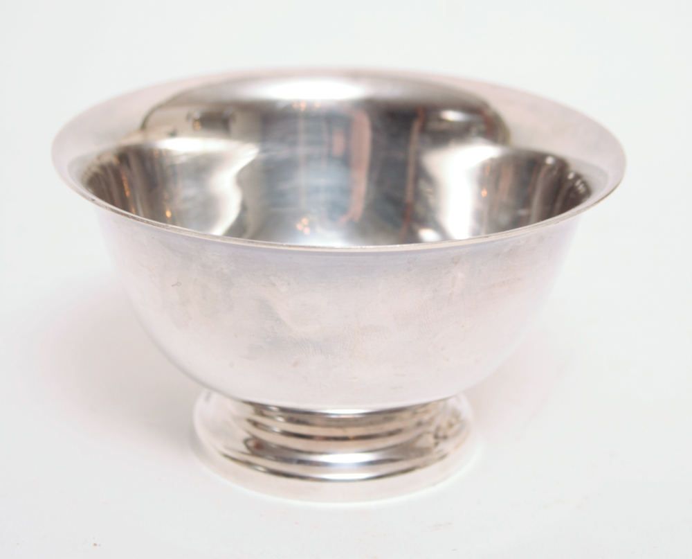Collection of Paul Revere Silver Plate Bowls and Trays