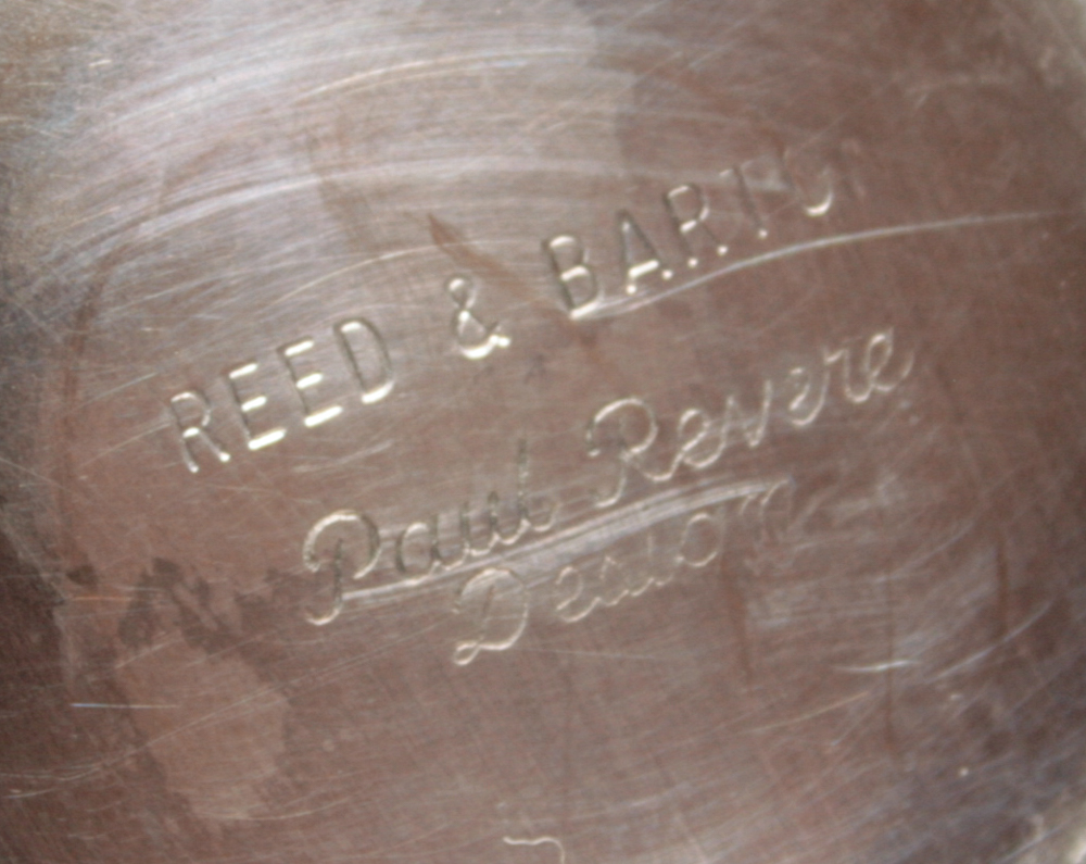 Collection of Paul Revere Silver Plate Bowls and Trays