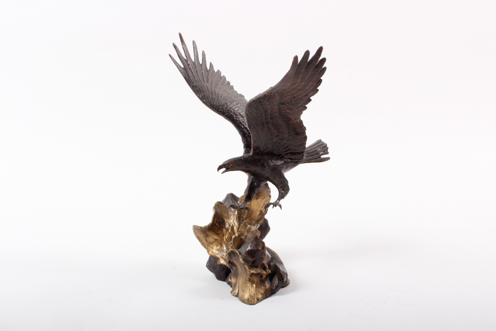 Ronald Van Ruyckevelt Bronze Sculpture "Wings of Glory"