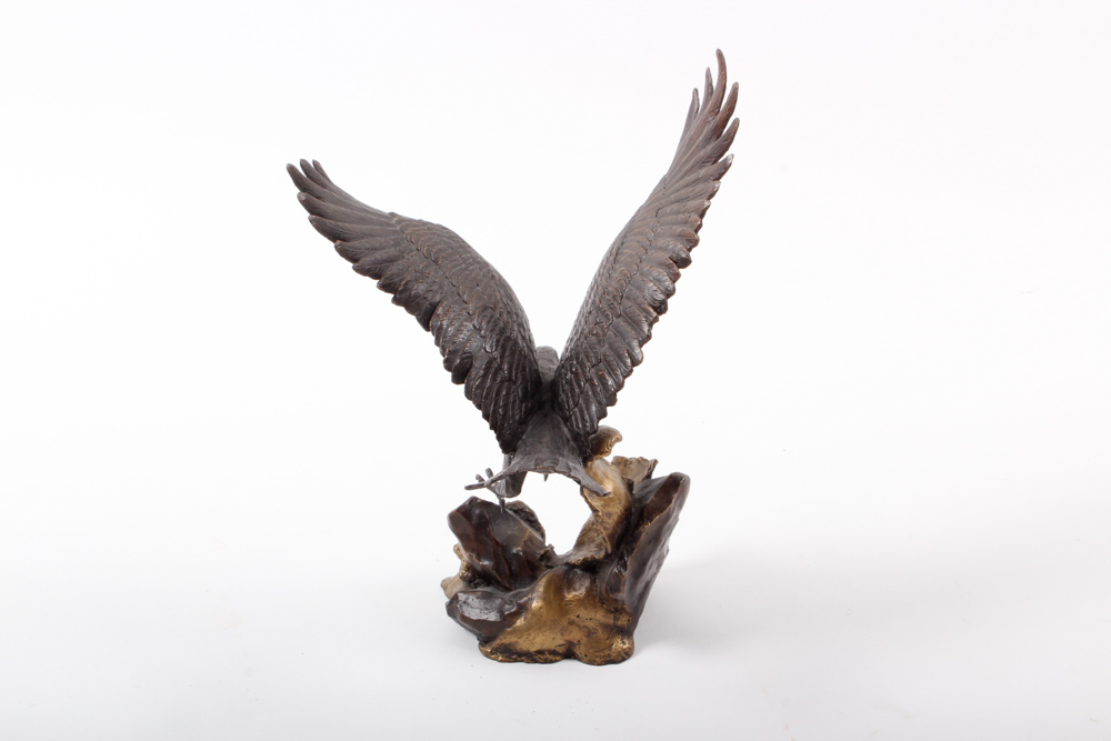Ronald Van Ruyckevelt Bronze Sculpture "Wings of Glory"