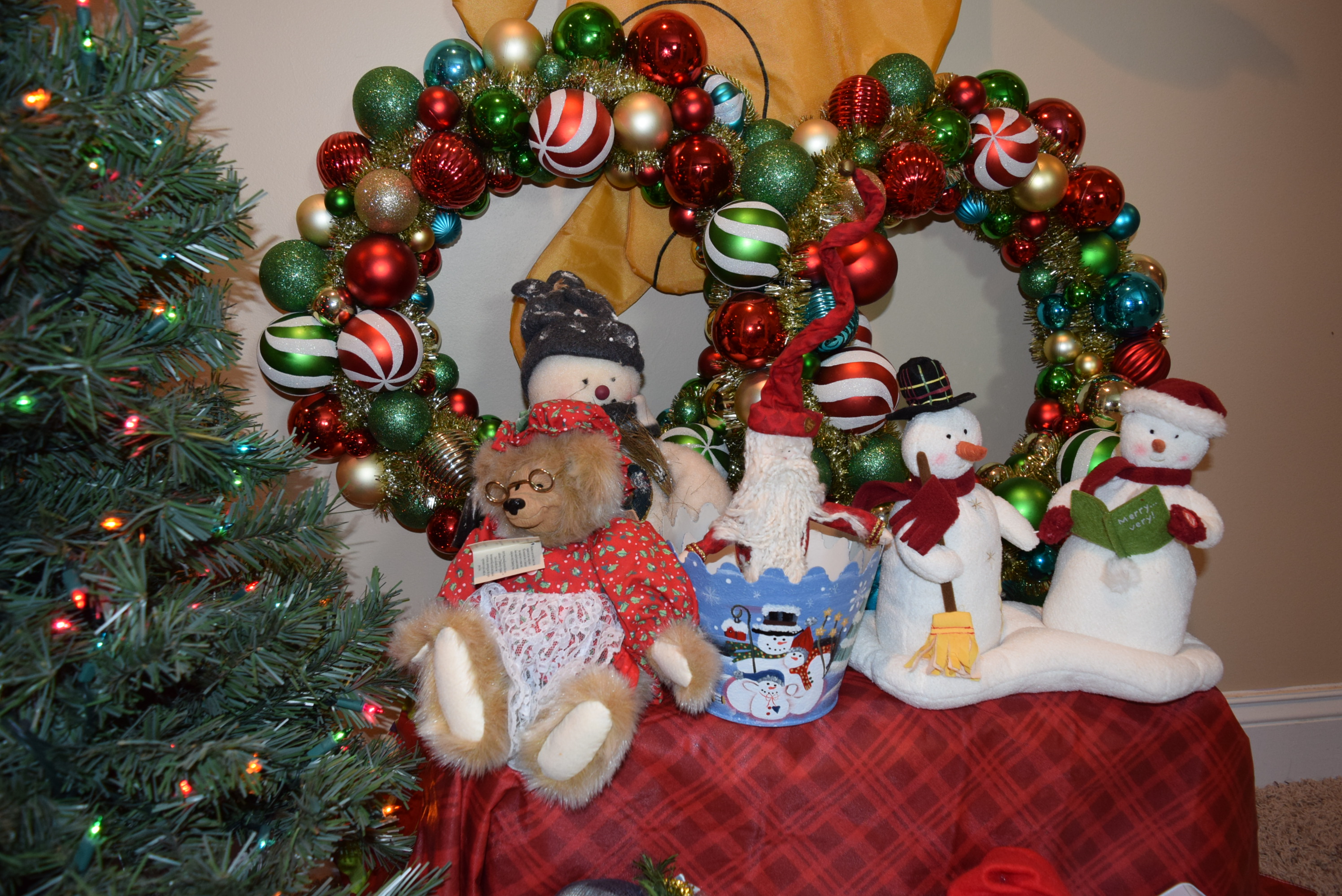 Generous Group of Christmas and Winter Home Decor