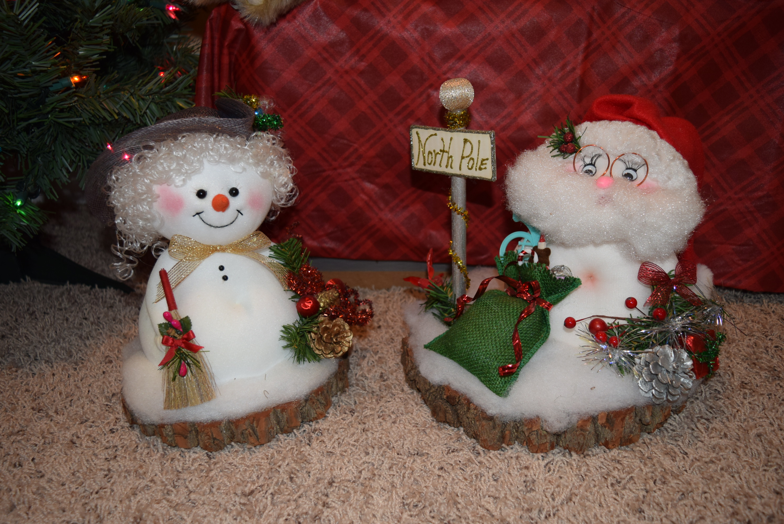 Generous Group of Christmas and Winter Home Decor