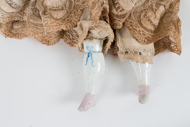 Pair of Mid 19th Century Parian Dolls